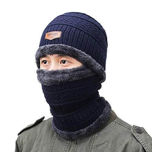 Unisex Woolen Cap Set - Cozy Woolen Warmth for All